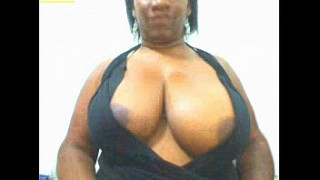 [Tits, Show Big Tits, Big Pussy] Ebony Show Big Tits And Big Pussy In Webcam