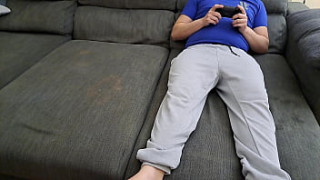 [Playstation, Video, While] StepSister Sucks StepBrother And Eats His Sperm While He Plays Video Games